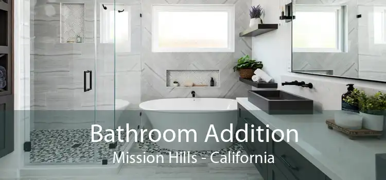 Bathroom Addition Mission Hills - California