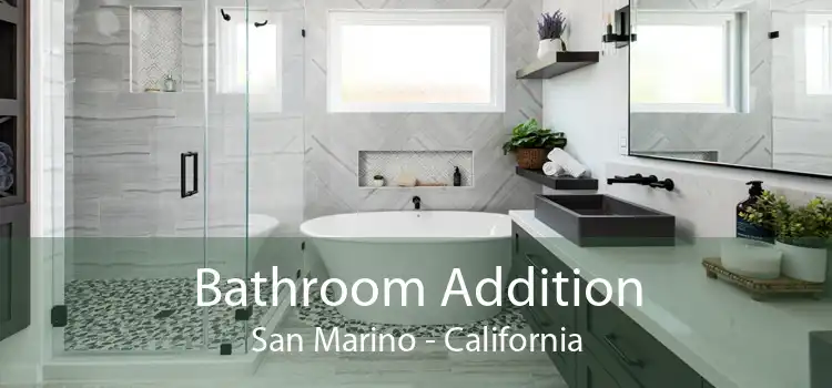 Bathroom Addition San Marino - California