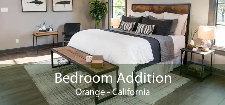 Bedroom Addition Orange - California