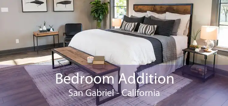 Bedroom Addition San Gabriel - California