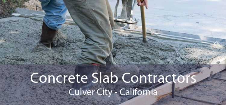 Concrete Slab Contractors Culver City - California