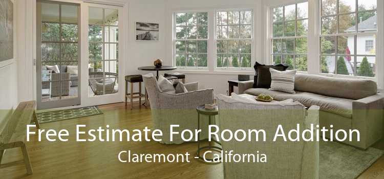 Free Estimate For Room Addition Claremont - California