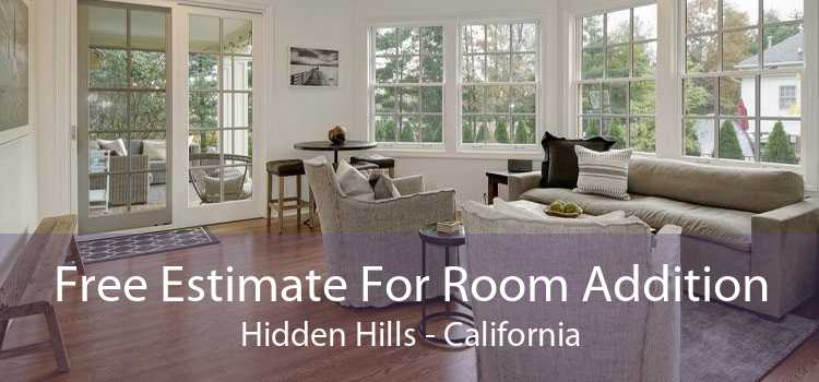 Free Estimate For Room Addition Hidden Hills - California