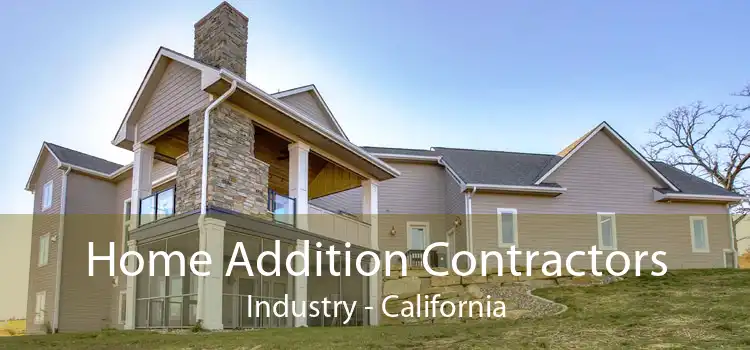 Home Addition Contractors Industry - California