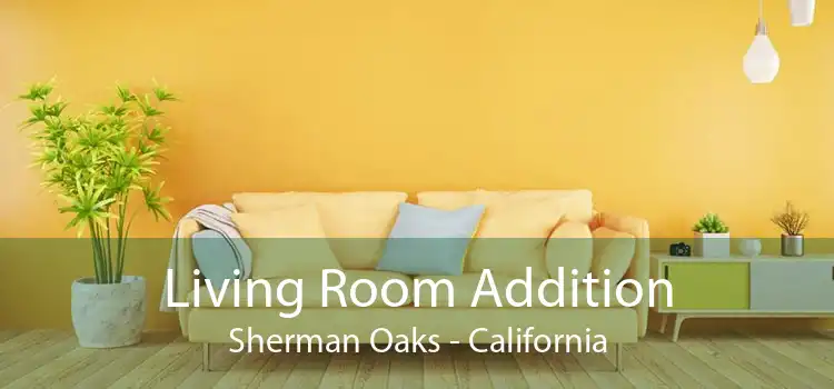 Living Room Addition Sherman Oaks - California
