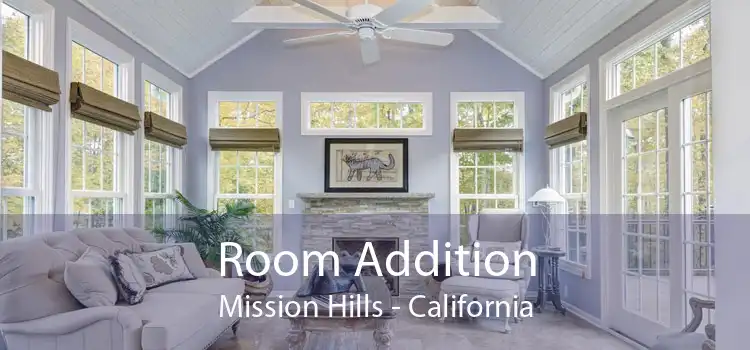 Room Addition Mission Hills - California